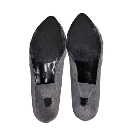 Vintage Mossimo Women's Suede Grey Shoes Size 9 - Picture 9 of 14